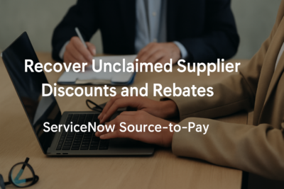 Recover Unclaimed Supplier Discounts and Rebates
